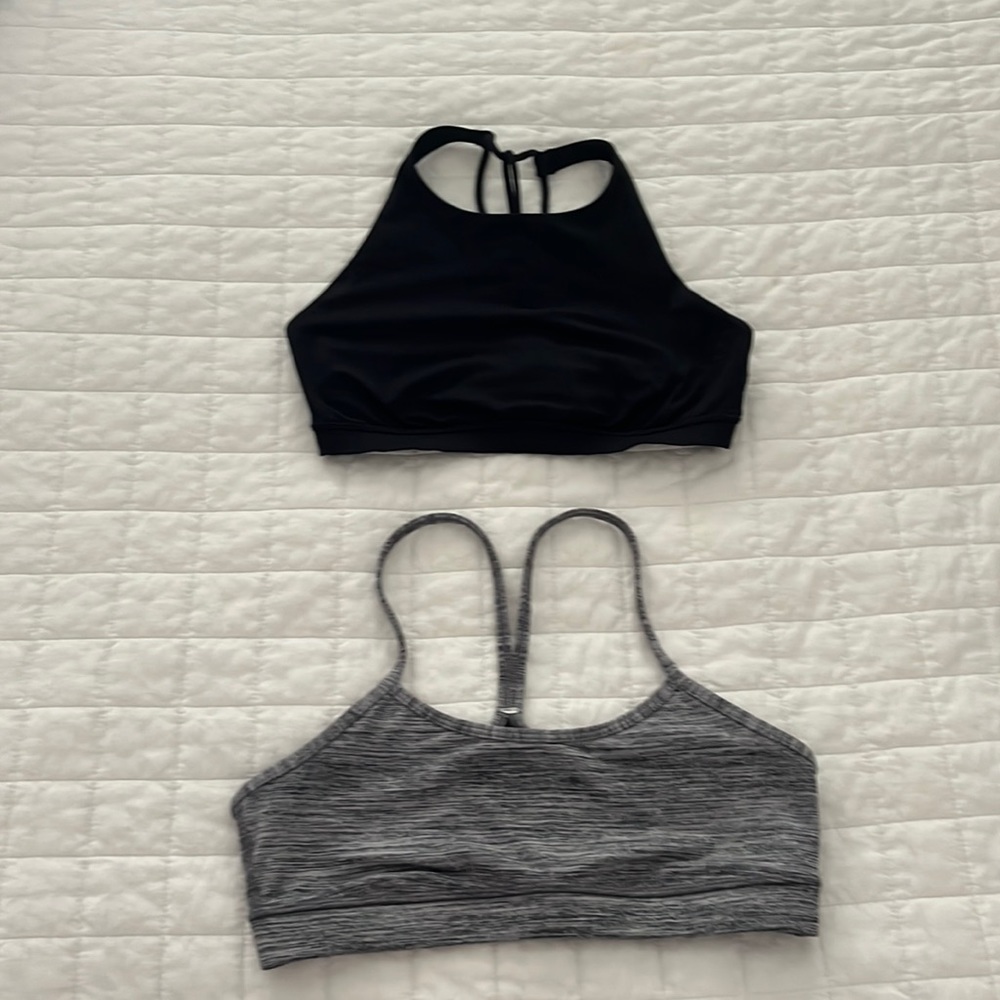Lululemon Racerback Bras, Size S (4/6), $15 each or $25 for both